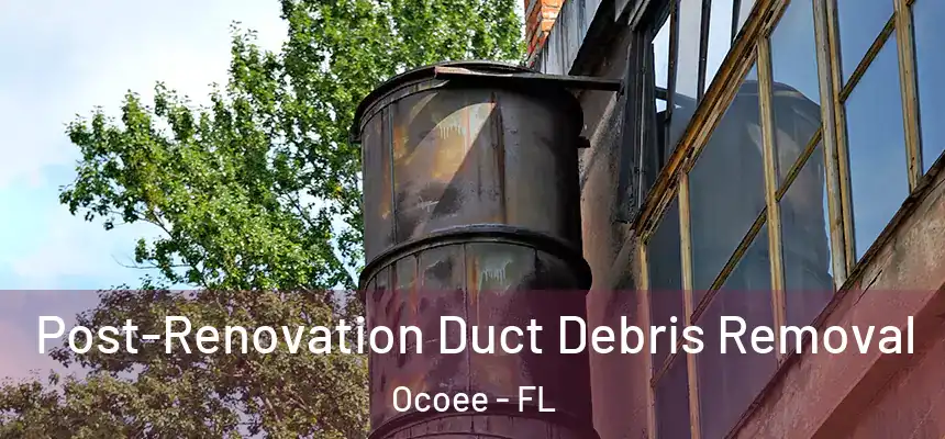 Post-Renovation Duct Debris Removal Ocoee - FL